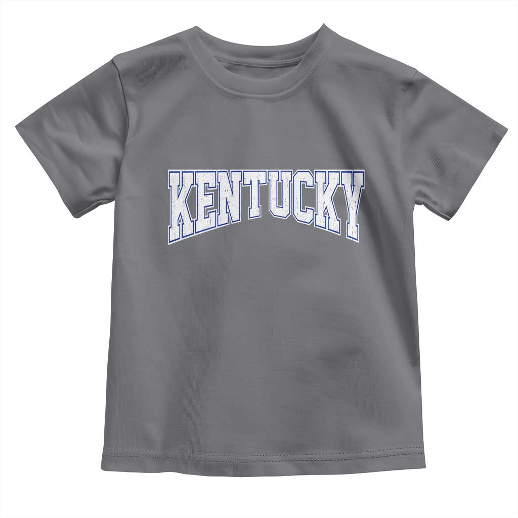 Kentucky Toddler T Shirt Vintage Sports Design Kentuckian KY State TS11 Charcoal Print Your Wear
