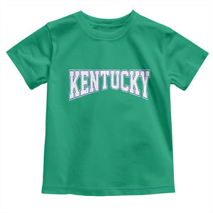 Kentucky Toddler T Shirt Vintage Sports Design Kentuckian KY State TS11 Irish Green Print Your Wear