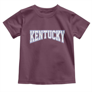 Kentucky Toddler T Shirt Vintage Sports Design Kentuckian KY State TS11 Maroon Print Your Wear