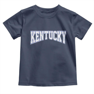 Kentucky Toddler T Shirt Vintage Sports Design Kentuckian KY State TS11 Navy Print Your Wear
