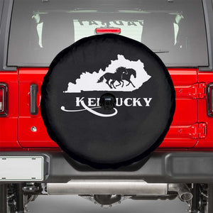 Kentucky Horse Map State Derby Day Spare Tire Cover TS11 Black Print Your Wear