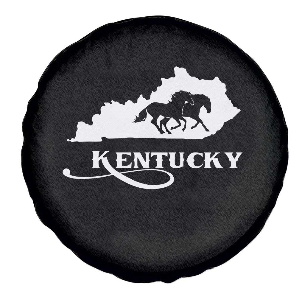 Kentucky Horse Map State Derby Day Spare Tire Cover TS11 Print Your Wear