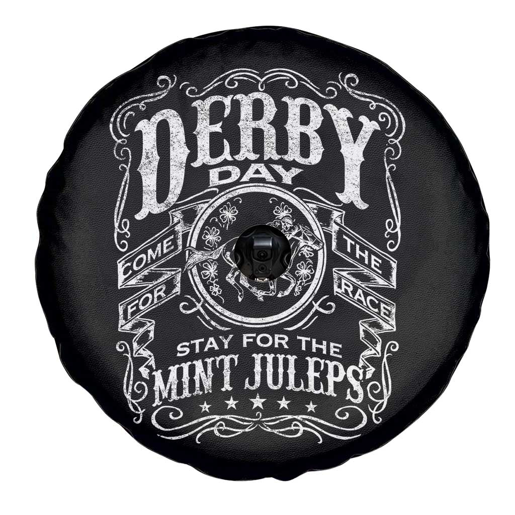 Derby Day Come For The Track Stay For The Mint Juleps Spare Tire Cover Horse Racing TS11 Print Your Wear