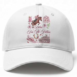 Derby Horse Racing Day Baseball Cap Lilies For The Fillies Stargazer Lily Flower TS11 Print Your Wear