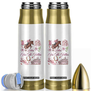 Derby Horse Racing Day Bullet Tumbler Lilies For The Fillies Stargazer Lily Flower TS11 White Print Your Wear