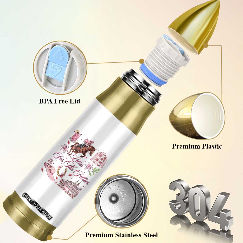 Derby Horse Racing Day Bullet Tumbler Lilies For The Fillies Stargazer Lily Flower TS11 Print Your Wear