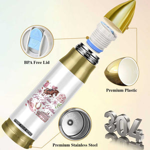 Derby Horse Racing Day Bullet Tumbler Lilies For The Fillies Stargazer Lily Flower TS11 Print Your Wear