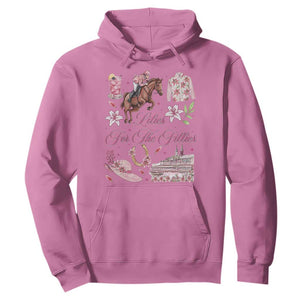 Derby Horse Racing Day Hoodie Lilies For The Fillies Stargazer Lily Flower TS11 Azalea Print Your Wear