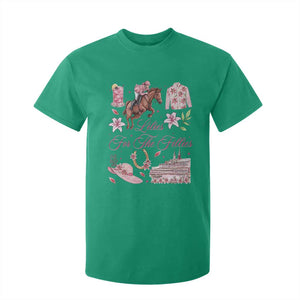 Derby Horse Racing Day T Shirt For Kid Lilies For The Fillies Stargazer Lily Flower TS11 Irish Green Print Your Wear