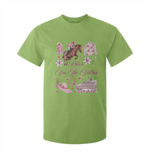 Derby Horse Racing Day T Shirt For Kid Lilies For The Fillies Stargazer Lily Flower TS11 Lime Print Your Wear