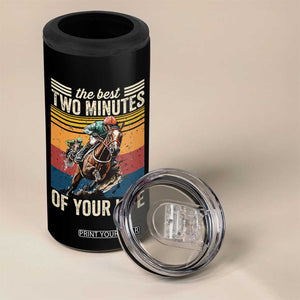 Horse Race Derby 4 in 1 Can Cooler Tumbler The Best Two Minutes Of Your Life TS11 Print Your Wear
