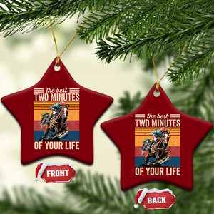 Horse Race Derby Ceramic Ornament The Best Two Minutes Of Your Life TS11 Print Your Wear
