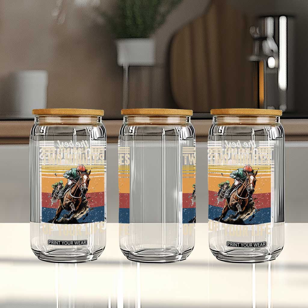 Horse Race Derby Glass Can The Best Two Minutes Of Your Life TS11 Print Your Wear