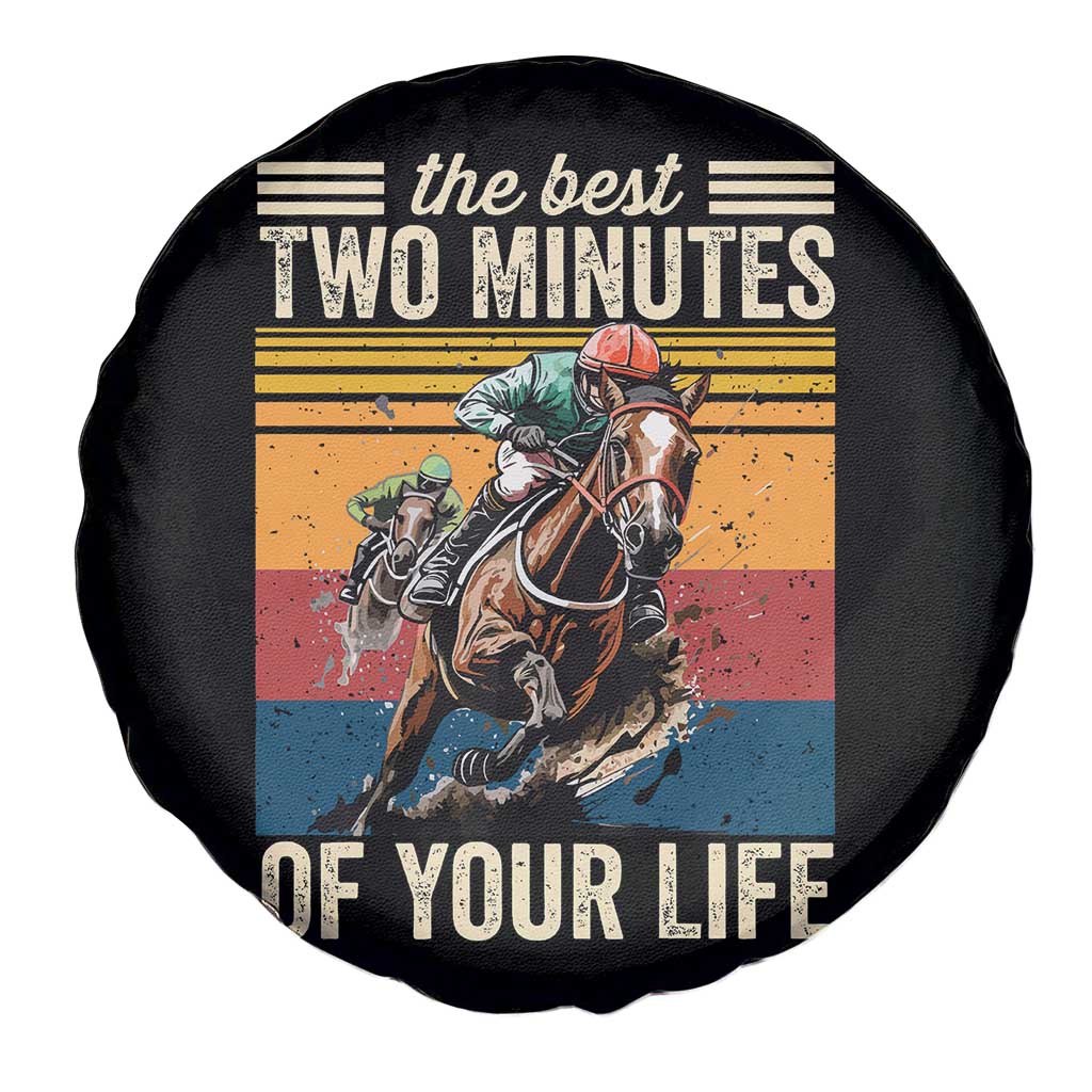 Horse Race Derby Spare Tire Cover The Best Two Minutes Of Your Life TS11 Print Your Wear