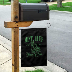 Mint Julep Social Club KY Funny Derby Cocktail Garden Flag TS11 Print Your Wear