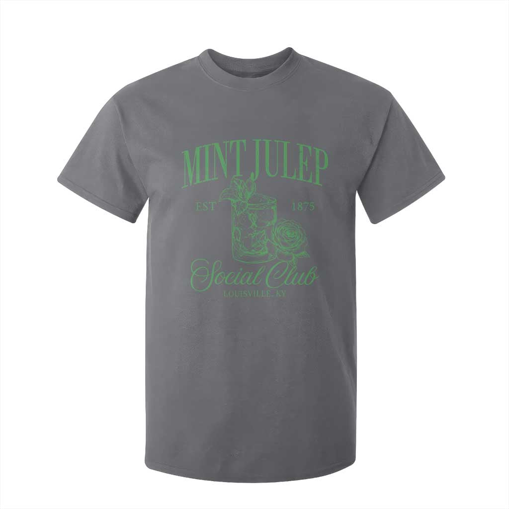 Mint Julep Social Club KY Funny Derby Cocktail T Shirt For Kid TS11 Charcoal Print Your Wear
