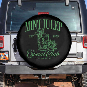 Mint Julep Social Club KY Funny Derby Cocktail Spare Tire Cover TS11 No hole Black Print Your Wear