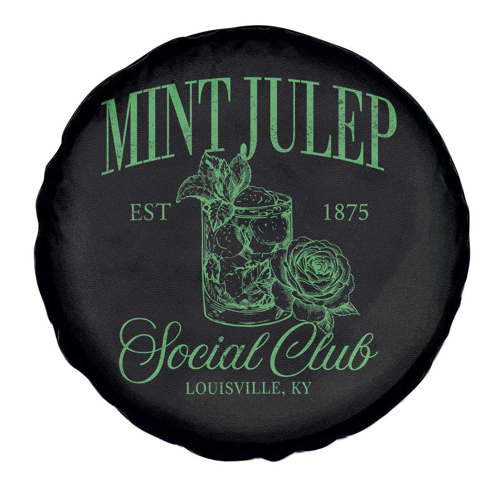 Mint Julep Social Club KY Funny Derby Cocktail Spare Tire Cover TS11 Print Your Wear