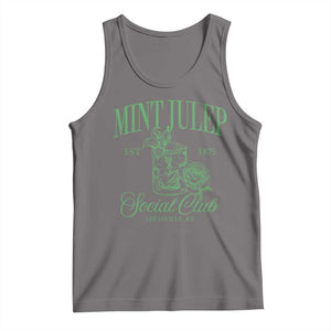 Mint Julep Social Club KY Funny Derby Cocktail Tank Top TS11 Deep Heather Print Your Wear