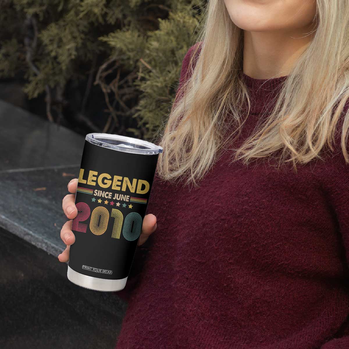 June 16th Birthday Tumbler Cup Legends Since June 2010 Retro Bday TS11 Print Your Wear
