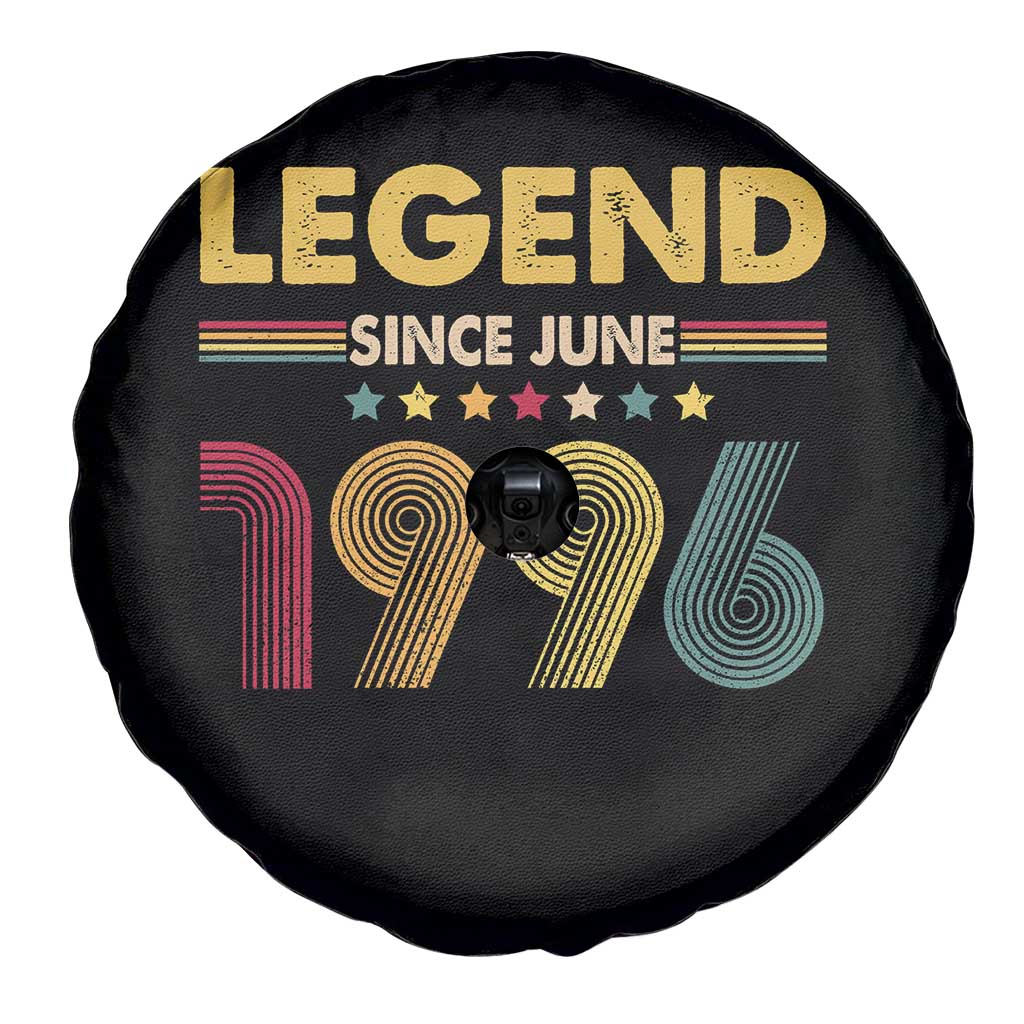 June 30th Birthday Spare Tire Cover Legends Since June 1996 Retro Bday TS11 Print Your Wear