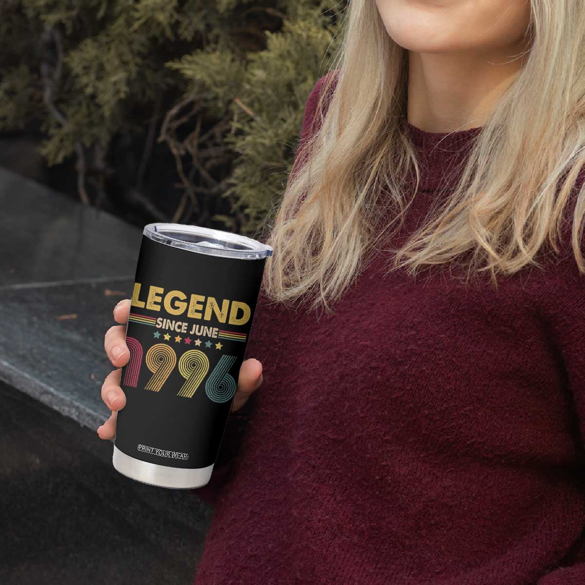 June 30th Birthday Tumbler Cup Legends Since June 1996 Retro Bday TS11 Print Your Wear
