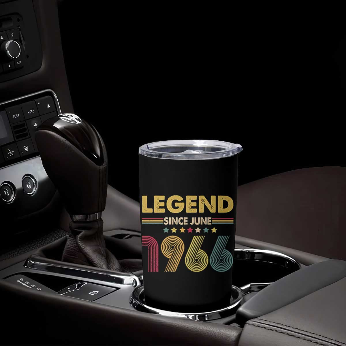 June 60th Birthday Tumbler Cup Legends Since June 1966 Retro Bday TS11 Print Your Wear