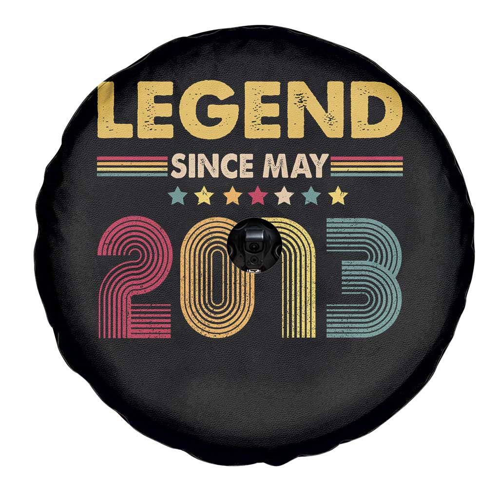 May 13th Birthday Spare Tire Cover Legends Since May 2013 Retro Bday TS11 Print Your Wear