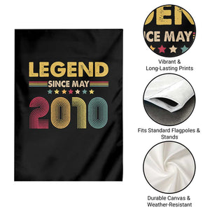 May 16th Birthday Garden Flag Legends Since May 2010 Retro Bday TS11 Print Your Wear