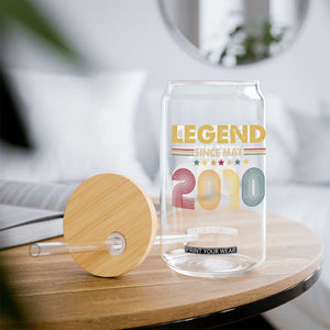 May 16th Birthday Glass Can Legends Since May 2010 Retro Bday TS11 Print Your Wear