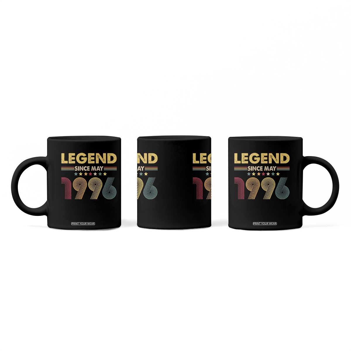 May 30th Birthday Coffee Mug Legends Since May 1996 Retro Bday TS11 Print Your Wear