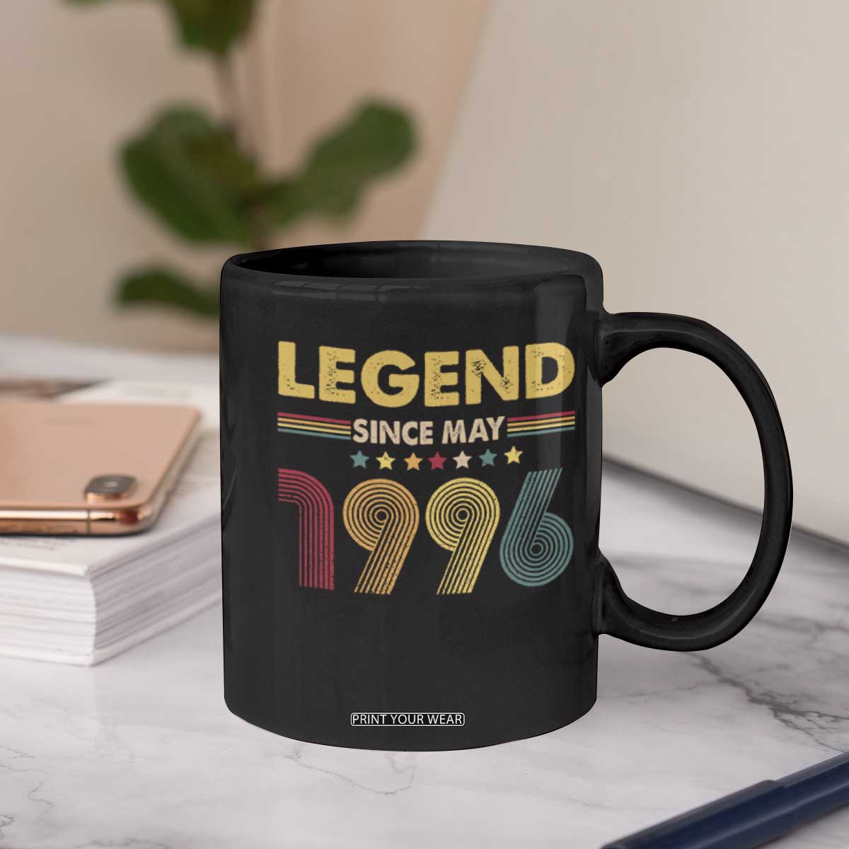 May 30th Birthday Coffee Mug Legends Since May 1996 Retro Bday TS11 Print Your Wear