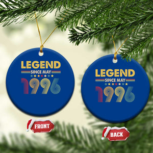 May 30th Birthday Ceramic Ornament Legends Since May 1996 Retro Bday TS11 1pc Blue Print Your Wear