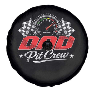 Dad Pit Crew Spare Tire Cover Racing Family Matching Father's Day TS11 Print Your Wear