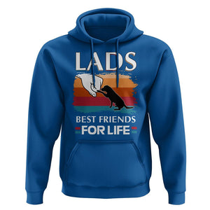 Labrador Lover Hoodie Lab Best Friends For Life Vintage Retro Pet Lover TS11 Royal Blue Print Your Wear