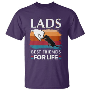 Labrador Lover T Shirt Lab Best Friends For Life Vintage Retro Pet Lover TS11 Purple Print Your Wear