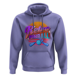 Retro Pinball Hoodie Machine Vintage Arcade Flippers Game TS11 Violet Print Your Wear