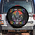 Funny Gay By Chance Alpha By Choice Spare Tire Cover Wolf Alpha LGBTQ TS11 No hole Black Print Your Wear