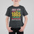 Juneteenth T Shirt For Kid 1865 Is Freedom Day Because My Ancestors Weren't Free In 1776 TS11 Black Print Your Wear