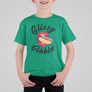 Funny Hot Dog T Shirt For Kid Glizzy Gobbler Wiener Lover TS11 Irish Green Print Your Wear