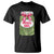 Funny Pickle Girl T Shirt Canned Dill Cucumber Pink Bow Coquette TS11 Black Print Your Wear