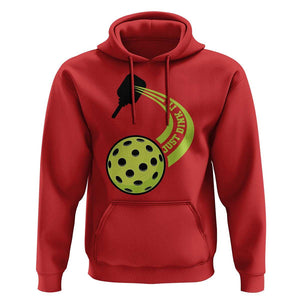 Pickleball Hoodie Just Dink It Pickle Ball Sports TS11 Red Print Your Wear