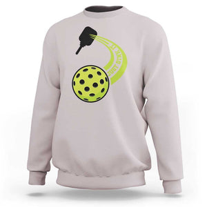 Pickleball Sweatshirt Just Dink It Pickle Ball Sports TS11 Ice Gray Print Your Wear