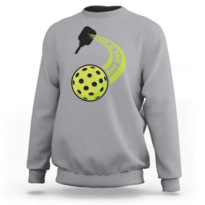 Pickleball Sweatshirt Just Dink It Pickle Ball Sports TS11 Sport Gray Print Your Wear