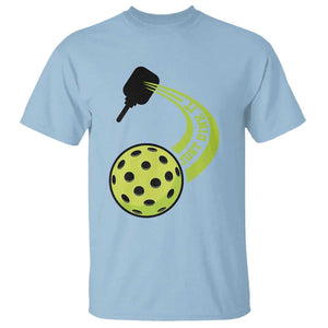 Pickleball T Shirt Just Dink It Pickle Ball Sports TS11 Light Blue Print Your Wear