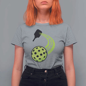 Pickleball T Shirt For Women Just Dink It Pickle Ball Sports TS11 Sport Gray Print Your Wear
