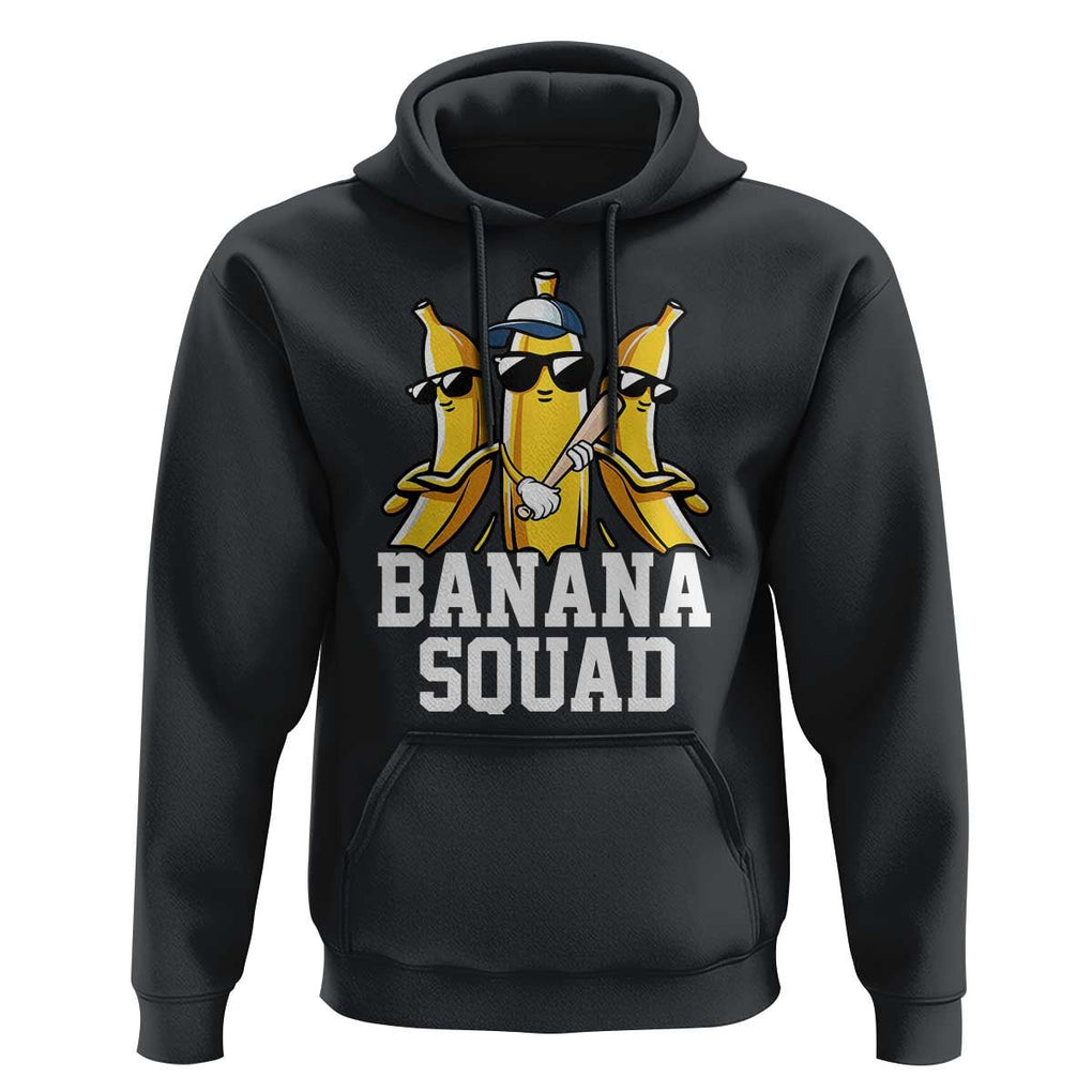 Funny Banana Squad Hoodie Baseball Bat Cute Halloween Costume TS11 Black Print Your Wear