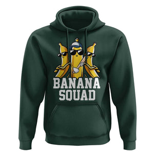 Funny Banana Squad Hoodie Baseball Bat Cute Halloween Costume TS11 Dark Forest Green Print Your Wear