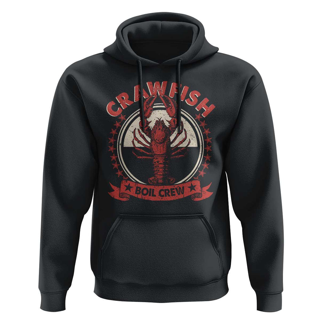 Funny Crawfish Boil Crew Hoodie Cajun Seafood Boil Lover Party TS11 Black Print Your Wear