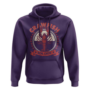 Funny Crawfish Boil Crew Hoodie Cajun Seafood Boil Lover Party TS11 Purple Print Your Wear